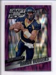 AARON RODGERS 2015 COLLEGIATE DRAFT PICKS #2 PURPLE PRIZMS PARALLEL #/99 AC2365