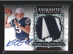 KEVIN O'CONNELL 2008 UD EXQUISITE SILVER ROOKIE PATCH AUTOGRAPH AUTO #/75 AC238