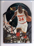 HAKEEM OLAJUWON 1995/96 FLEER METAL #7 MAXIMUM METAL AC1543