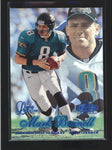 MARK BRUNELL 1998 FLAIR SHOWCASE ROW 2 SEAT 4 LEGACY PARALLEL #017/100 AC359