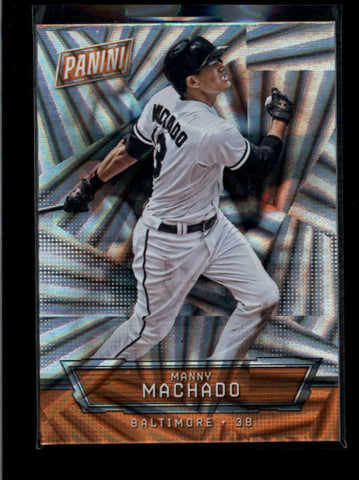 MANNY MACHADO 2016 PANINI THE NATIONAL #6 WEDGES THICK CARD #52/99 AB7606