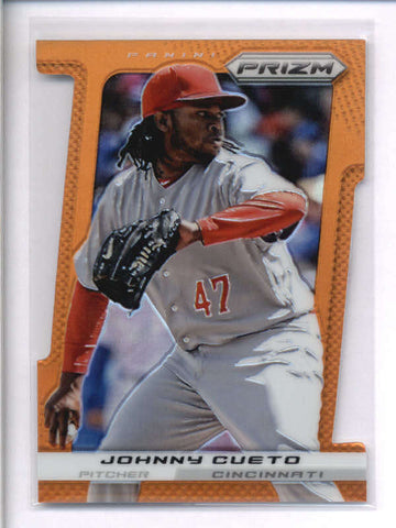 JOHNNY CUETO 2013 PANINI PRIZM #68 ORANGE PRIZMS DIE-CUT PARALLEL #11/60 AC1331