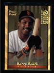 BARRY BONDS 1997 DONRUSS STUDIO #59 GOLD PRESS PROOF SP/500 AC2539