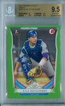 KYLE SCHWARBER 2014 BOWMAN DRAFT GREEN RC ROOKIE SP/75 BGS 9.5