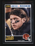 TYLER EIFERT 2013 SCORE #433 RARE BLACK ROOKIE RC #23/25 AB6200