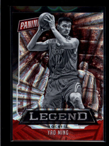 YAO MING 2016 PANINI THE NATIONAL #4 LEGEND WEDGES CARD SP #57/99 AB7808