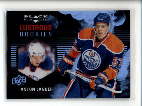 ANTON LANDER 2011/12 11/12 UD BLACK DIAMOND LUSTROUS ROOKIES RC AB7335