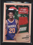 JOSH JACKSON 2017 PANINI BLACK FRIDAY HOLIDAY RELIC ROOKIE SANTA HAT AC397