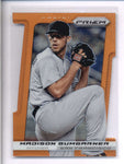 MADISON BUMGARNER 2013 PANINI PRIZM #37 ORANGE PRIZMS DIE-CUT #46/60 AC1344