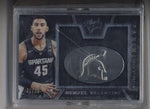 DENZEL VALENTINE 2016 PANINI BLACK GOLD MULTI-SPORT TEAM SYMBOLS RC #/99 AB9215