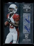 JOHN BROWN 2014 PANINI TOTALLY CERTIFIED #102 ROOKIE AUTOGRAPH AUTO RC AB7431