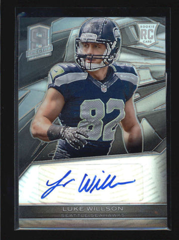 LUKE WILLSON 2013 PANINI SPECTRA #164 ROOKIE AUTOGRAPH AUTO #171/299 AB6820