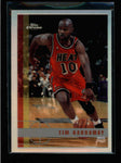 TIM HARDAWAY 1997/98 TOPPS CHROME #156 REFRACTOR PARALLEL AC055