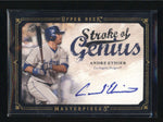 ANDRE ETHIER 2008 UD MASTERPIECES STROKE OF GENIUS AUTOGRAPH AUTO AB6441