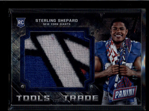 STERLING SHEPARD 2016 PANINI THE NATIONAL ROOKIE JUMBO 4-CLR TOWEL #42/49 AB7539