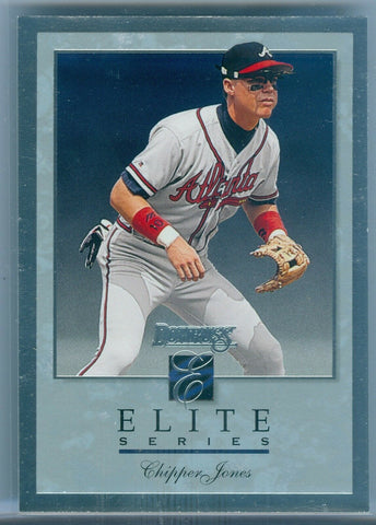 CHIPPER JONES 1996 96 DONRUSS ELITE SERIES SP/10000