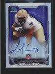 LA'EL COLLINS 2015 BOWMAN CHROME REFRACTOR ON CARD ROOKIE AUTOGRAPH AUTO AC273