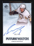 SIMON DESPRES 2011/12 11/12 SP AUTHENTIC FUTURE WATCH ROOKIE AUTO 785/999 AB5762