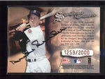 DUKE SNIDER 1997 DONRUSS SIGNATURE SIGNIFICANT SIGNATURES AUTO #1253/2000 AB9830