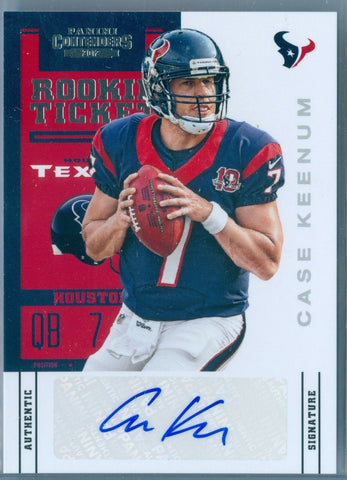 CASE KEENUM 2012 CONTENDERS RC ROOKIE AUTO AUTOGRAPH SP