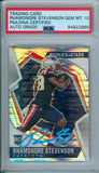 Rhamondre Stevenson 2021 Rookies & Stars Prizm #137 RC PSA DNA Gem Mint Auto 10