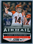 ANDY DALTON 2013 SCORE END ZONE BLACK SP/6