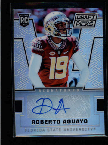 ROBERTO AGUAYO 2016 PANINI COLLEGIATE DRAFT PICKS PRIZM ROOKIE AUTO #238 AB8646