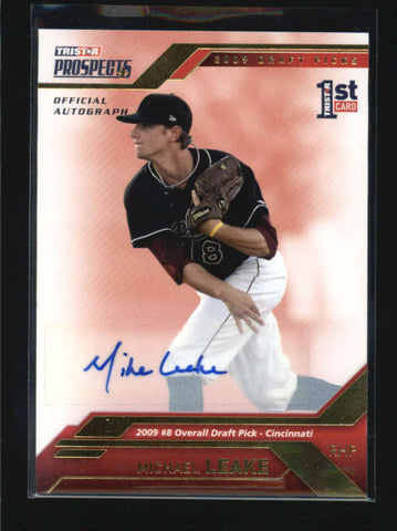 MICHAEL LEAKE 2009 TRISTAR PROSPECTS #8 GOLD ROOKIE AUTOGRAPH AUTO #07/50 AB6756