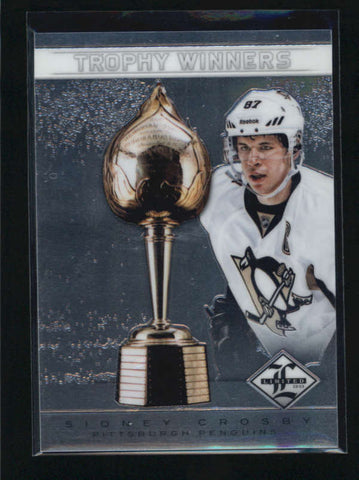 SIDNEY CROSBY 2012/13 12/13 PANINI LIMITED #4 TROPHY WINNERS #127/199 AB5778