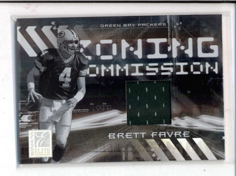 BRETT FAVRE 2006 ELITE ZONING COMMISSION GAME USED WORN JERSEY AC1241