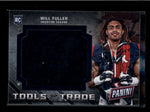 WILL FULLER 2016 PANINI THE NATIONAL ROOKIE JUMBO USED WORN TOWEL RC AB7538