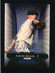 AARON MILLER 2010 TRISTAR PURSUIT GREEN ROOKIE AUTOGRAPH AUTO #02/25 AC1401