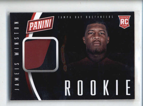 JAMEIS WINSTON 2015 PANINI THE NATIONAL ROOKIE RC USED WORN GLOVE AB5551