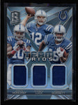 MONCRIEF / LUCK / DORSETT 2015 SPECTRA TEAM TRIOS TRIPLE JERSEY #044/199 AC2602