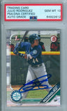 Julio Rodriguez 2019 Bowman Prospects #BP33 RC Rookie PSA DNA Gem Mint Auto 10