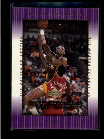 KAREEM ABDUL-JABBAR 2000 UD LAKERS MASTERS COLLECTION III CARD #027/300 AB8410