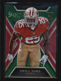 JIMMIE WARD 2014 PANINI SELECT #120 RARE GREEN PRIZM ROOKIE RC #3/5 AB6957