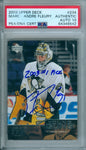 Marc-Andre Fleury 2003 Upper Deck #1 Pick Autograph PSA DNA Authentic 10 Auto