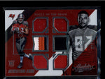 AUSTIN SEFERIAN-JENKINS 2014 ABSOLUTE TOTT 6-PC JERSEY PATCH ROOKIE /199 AB7549