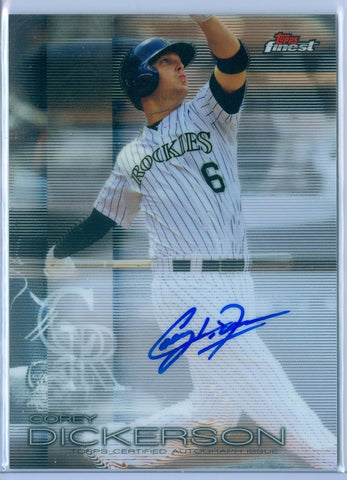 COREY DICKERSON 2016 FINEST AUTO AUTOGRAPH SP