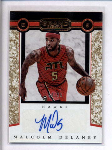 MALCOLM DELANEY 2016/17 GRAND RESERVE GRANITE AUTOGRAPH AUTO #24/25 AC2393