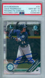 Julio Rodriguez 2019 Bowman Chrome Rookie Autograph PSA DNA GEM MINT 10 Auto 10