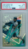 Ken Griffey Jr 1999 Topps Tek Pattern 30 Autograph PSA DNA NM-MT 8 Auto 10
