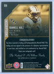 RANNELL HALL 2015 UPPER DECK INSCRIPTIONS GOLD RC ROOKIE AUTO AUTOGRAPH SP/10