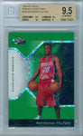 RAYMOND FELTON 2004-05 FINEST GREEN REFRACTOR SP/30 RC ROOKIE BGS 9.5