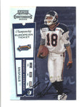 L.C. STEVENS 2000 CONTENDERS EUROPEAN CHAMPIONSHIP TICKET AUTO #054/100 AB9869