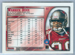 WARRICK DUNN 1998 BOWMAN CHROME GOLDEN ANNIVERSARY SP/50