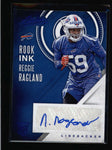 REGGIE RAGLAND 2016 PANINI ABSOLUTE #41 ROOK INK AUTOGRAPH AUTO RC AC641