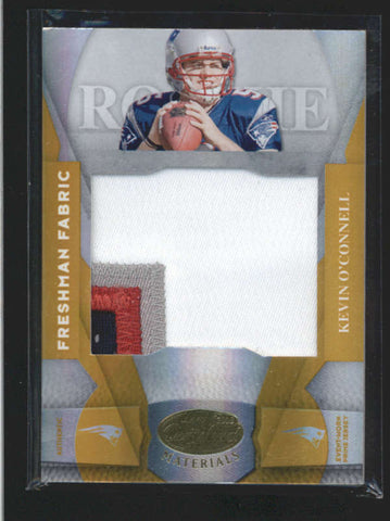 KEVIN O'CONNELL 2008 LEAF CERTIFIED MIRROR GOLD 4-CLR ROOKIE PATCH #01/25 AC320