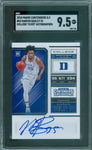 MARVIN BAGLEY III 2018 CONTENDERS DP COLLEGE TICKET RC ROOKIE AUTO SGC 9.5